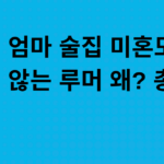 제니 엄마 술집 미혼모? 끊이지 않는 루머 왜? 총정리